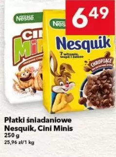Mi - Płatki śniadaniowe Nesquik, Cini nis