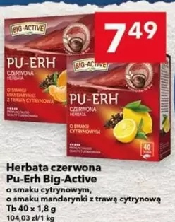 Herbatka czerwona Pu-Erh