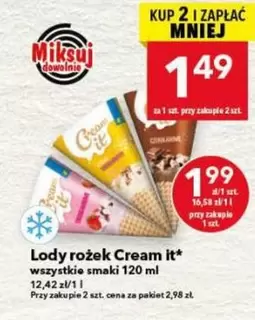 Lody rożek