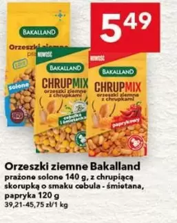 Orzeszki ziemne prażone solone, z chrupiącą skorupką o smaku cebula - śmietana, papryka