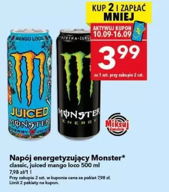 Monster - Napój energetyzujący