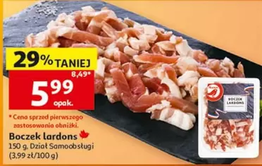 Boczek lardons