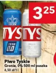 Piwo Tyskie Gronie, 0% 500 ml puszka