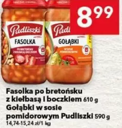 Fasolka po bretońsku z kiełbasą i boczkiem, Gołąbki w sosie pomidorowym