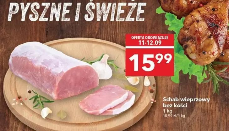 Schab wieprzowy bez kosci