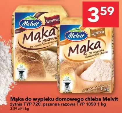 Mąka pszenna razowa TYP 1850, mąka żytnia TYP 720