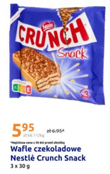 Wafle czekoladowe Crunch Snack