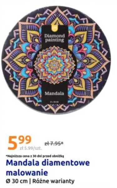 Mandala - diamentowe malowanie