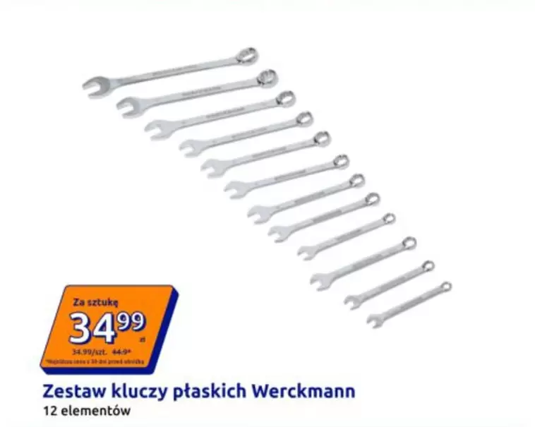Zestaw kluczy płaskich