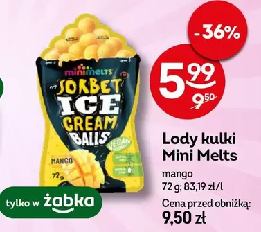 Mini - Lody kulki