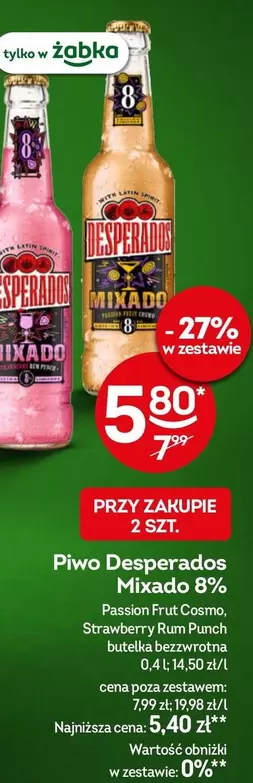 Desperados - Piwo Mixado 8%