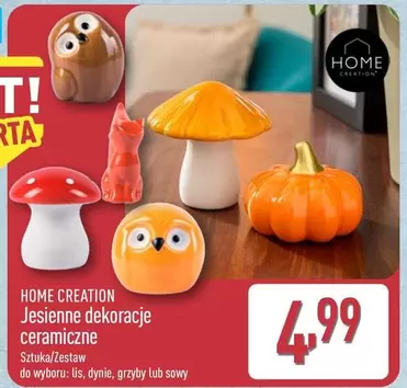 Lis - Jesienne dekoracje ceramiczne