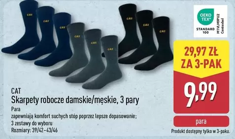 Cat - Skarpetу robocze damskie/męskie