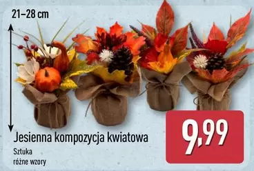Jesienna kompozycja kwiatowa