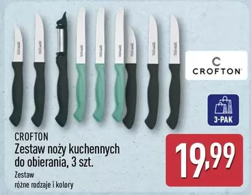Zestaw noży kuchennych do obierania, 3 szt.