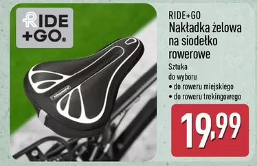 Nakładka żelowa na siodełko rowerowe