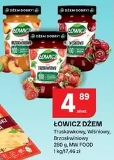 Łowicz Dżem Truskawkowy, Wiśniowy, Brzoskwiniowy