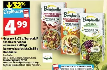 Groszek, Fasola czerwona, Edamame
