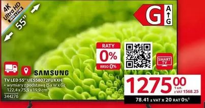 TV LED 55" UE55AU7172UXXH