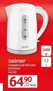 czajnik elektryczny ZCK76165 466098