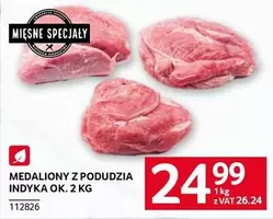 Ok - MEDALIONY Z PODUDZIA INDYKA OK. 2 KG
