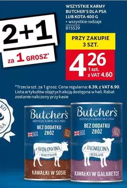 Ko - KARMY BUTCHER'S DLA PSA LUB KOTA 400 G