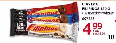 Real - CIASTKA FILIPINOS 120 G
