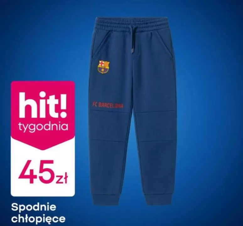 Fc Barcelona - Spodnie chłopięce