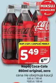 Coca Cola - Napój original, zero