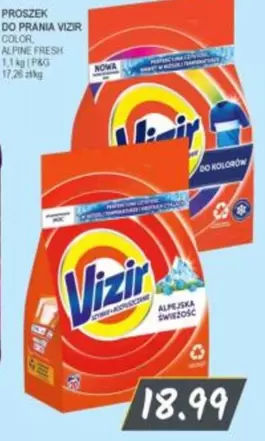 Proszek do prania Vizir Color Alpine Fresh