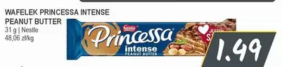 WAFELEK PRINCESSA INTENSE PEANUT BUTTER