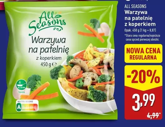 Ok - Warzywa na patelnię z koperkiem
