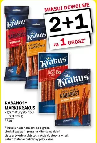 Kabanosy Marki Krakus