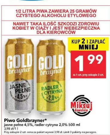 Piwo Goldbrayner
