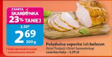 Polędwica sopocka lub baleron