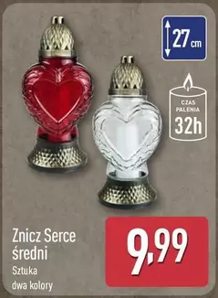 Znicz Serce średni