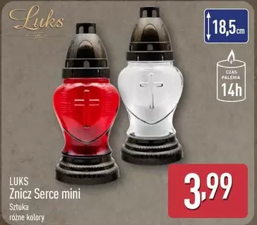Mini - Znicz Serce mini