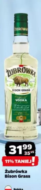 Żubrówka Bison Grass Vodka