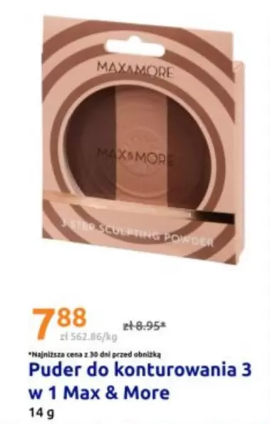 Puder do konturowania 3 w 1