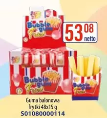 Bubble - gum frytki