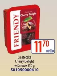Ciastaczka Cherry Delight wiśniowe S01050000610