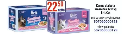 Cat - Karma dla kota szaszetka 12x85g