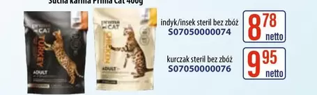 Cat - Indyk/Insek steril bez zbóż S07050000074