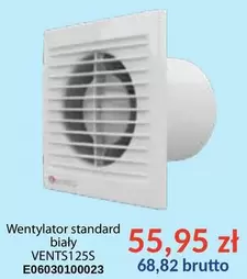 Wentylator standard biały VENTS125S E06030100023