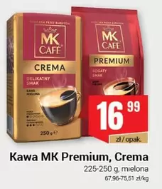 Kawa MK Premium, Crema