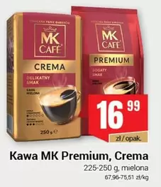 Kawa MK Premium, Crema