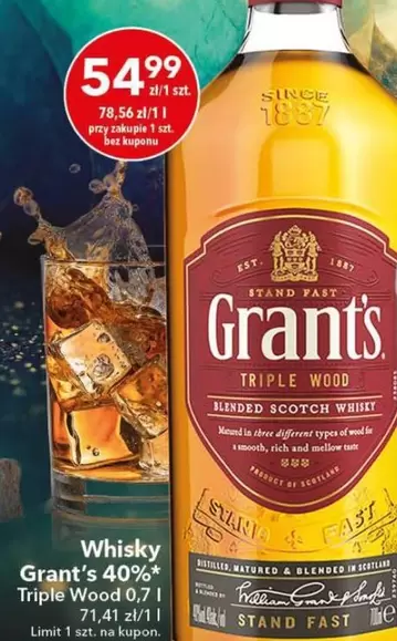 Whisky Triple Wood