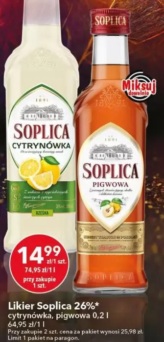 Likier cytrynowka, pigwowa