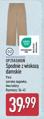 Spodnie z wiskozą damskie