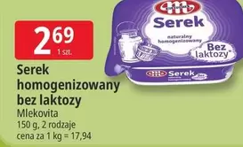 Serek homogenizowany bez laktozy